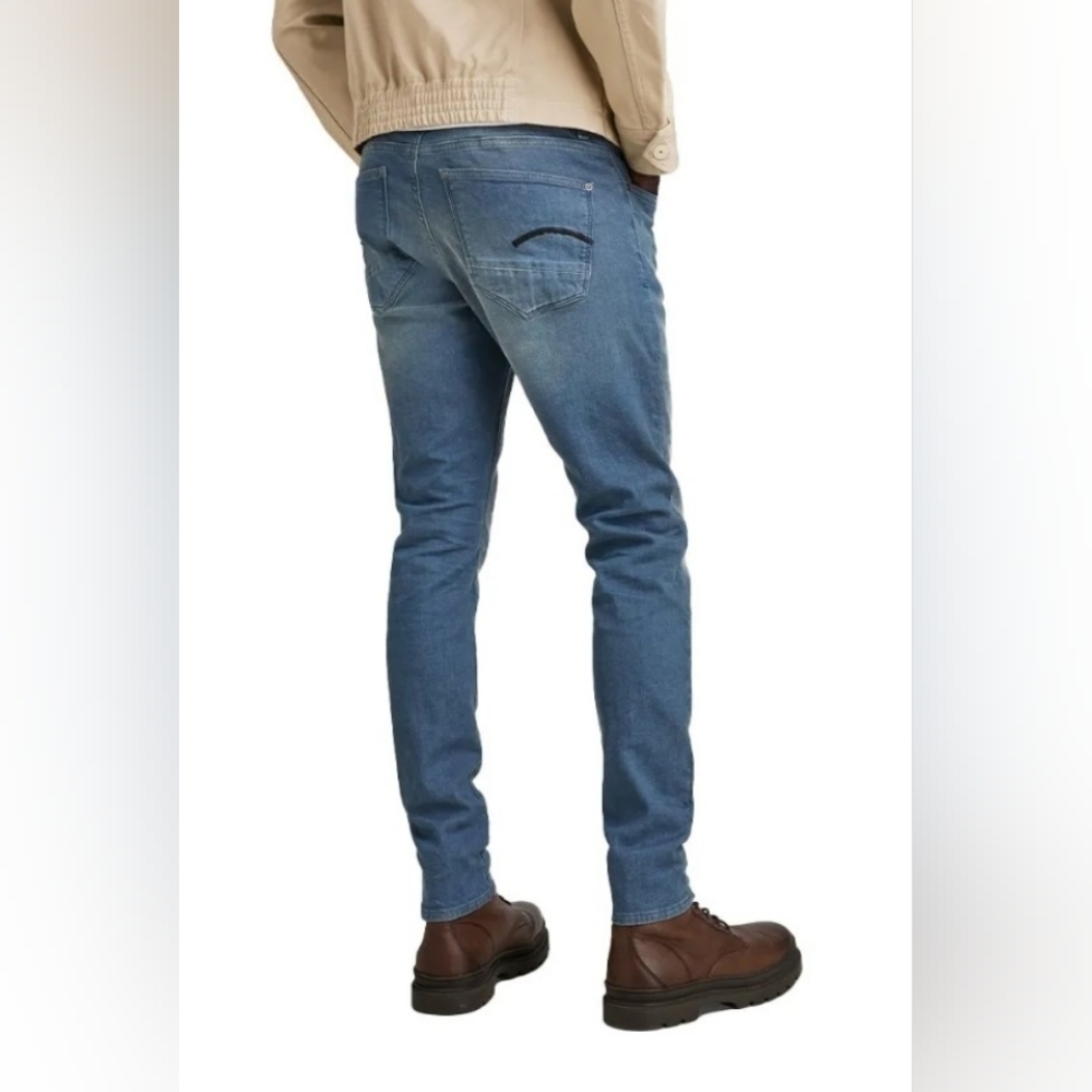 G-Star Mens Skinny Jeans Revend Waist 31 Length 32